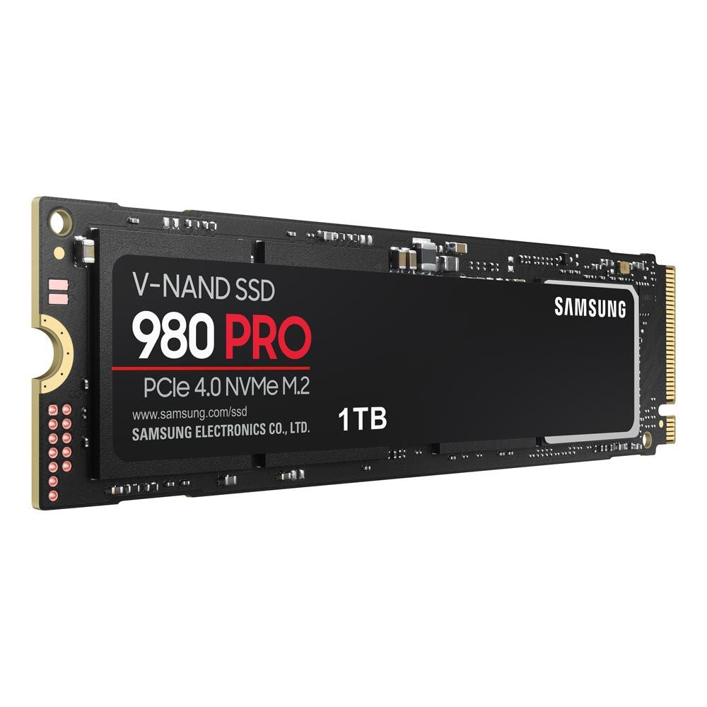 Samsung - 980 PRO 1TB Internal Gaming SSD PCIe Gen 4 x4 NVMe