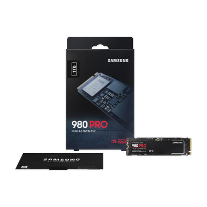 Samsung - 980 PRO 1TB Internal Gaming SSD PCIe Gen 4 x4 NVMe