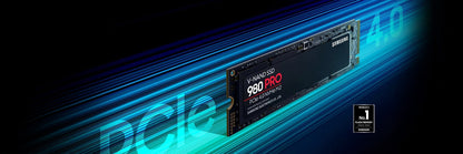 Samsung - 980 PRO 1TB Internal Gaming SSD PCIe Gen 4 x4 NVMe